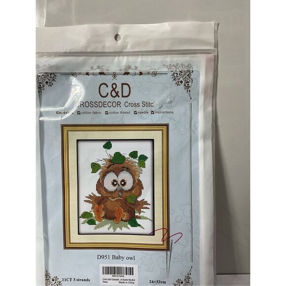 C&D CROSS STITCH Kits Lot of 2 - Picture 2 of 4